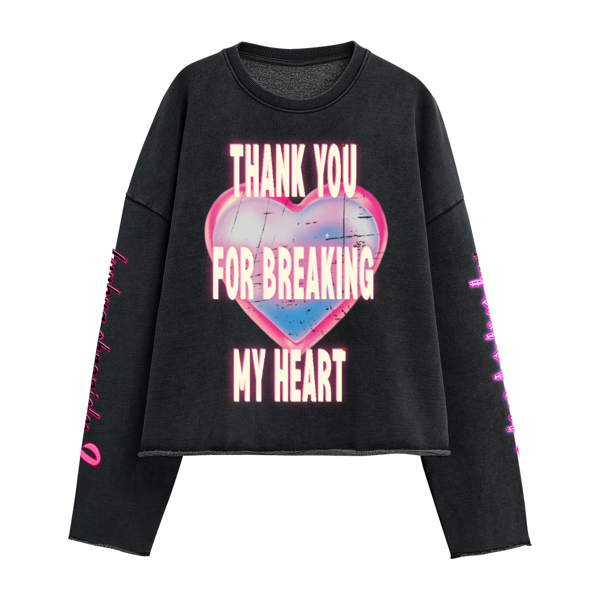 “Thank You” Oversized Sweater